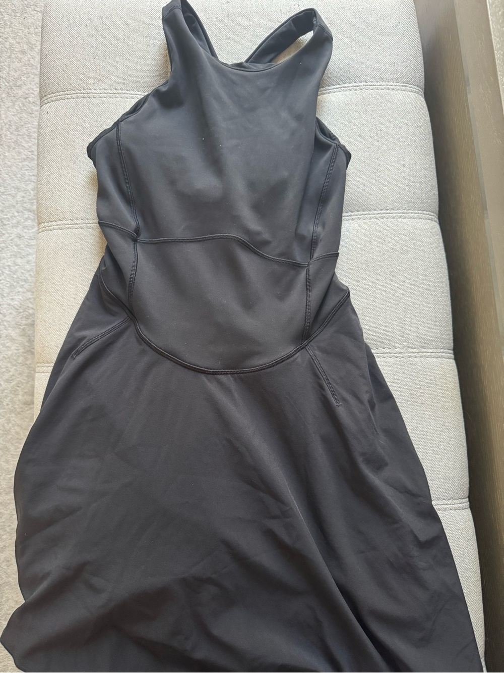 lululemon athletica Black One-Shoulder Athletic Dress